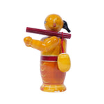 Ethnic Vemana Wooden Figurine – 12cm Handpainted Heritage