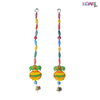 Handcrafted Decorative Kondapalli Door Thoranam | Set of 2 | IndiaFx