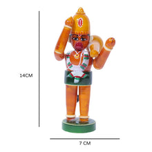 Handcrafted Etikoppaka Hanuman Showpiece