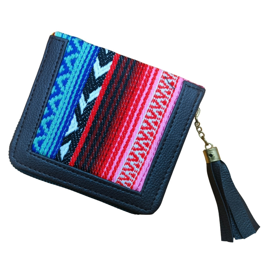 IndiaFx Everyday Chic Jacquard Wallet | Handmade with Love