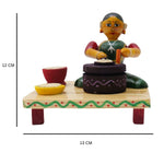 IndiaFx Handcrafted Etikoppaka Working Proffessional Set