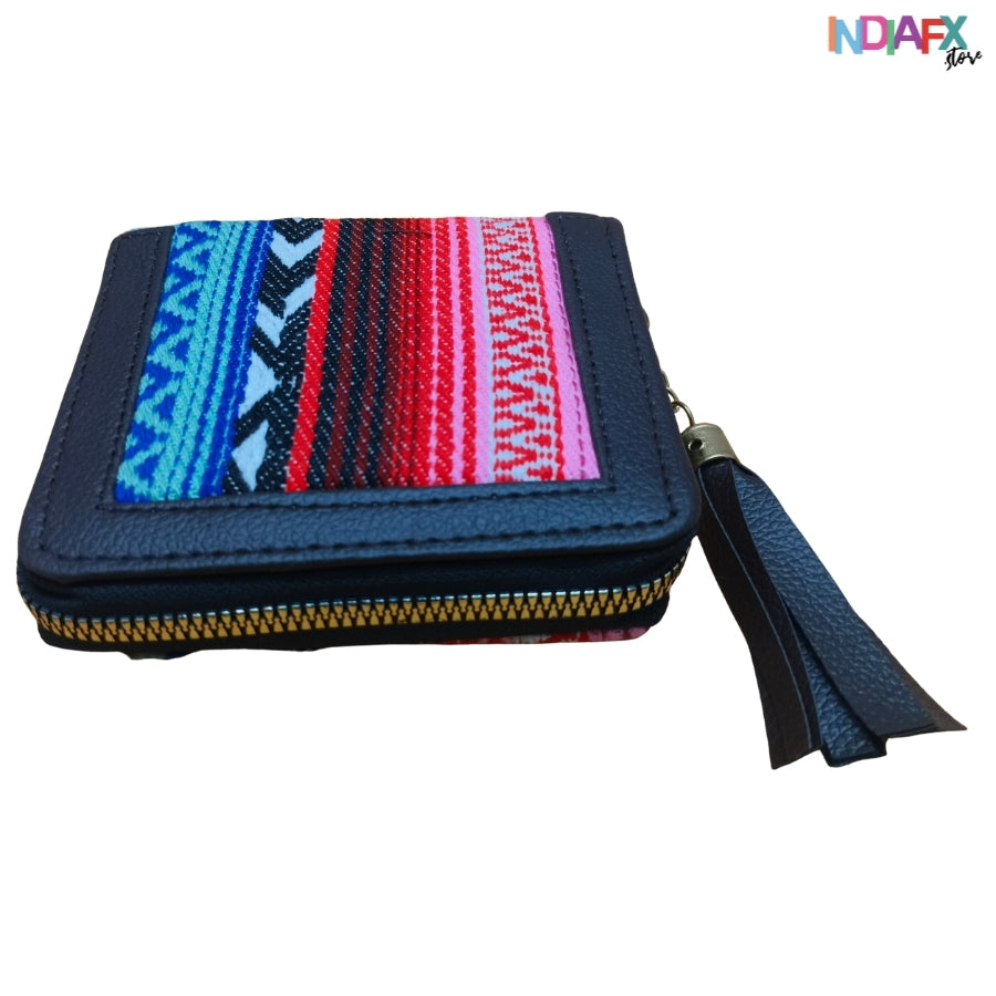 IndiaFx Everyday Chic Jacquard Wallet | Handmade with Love