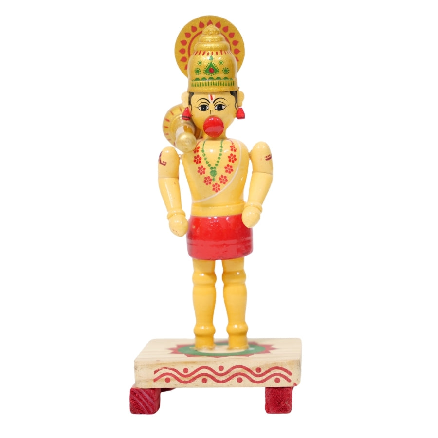 Handcrafted Etikoppaka Wooden Figurine