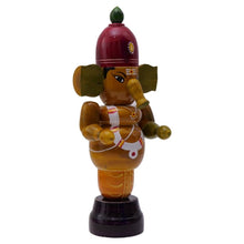 Handcrafted Etikoppaka Handling Ganesha | Green | 9Inches
