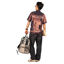Megastar Brown Chanderi Shirt – Buddha-Inspired Streetwear | Premium Aesthetic