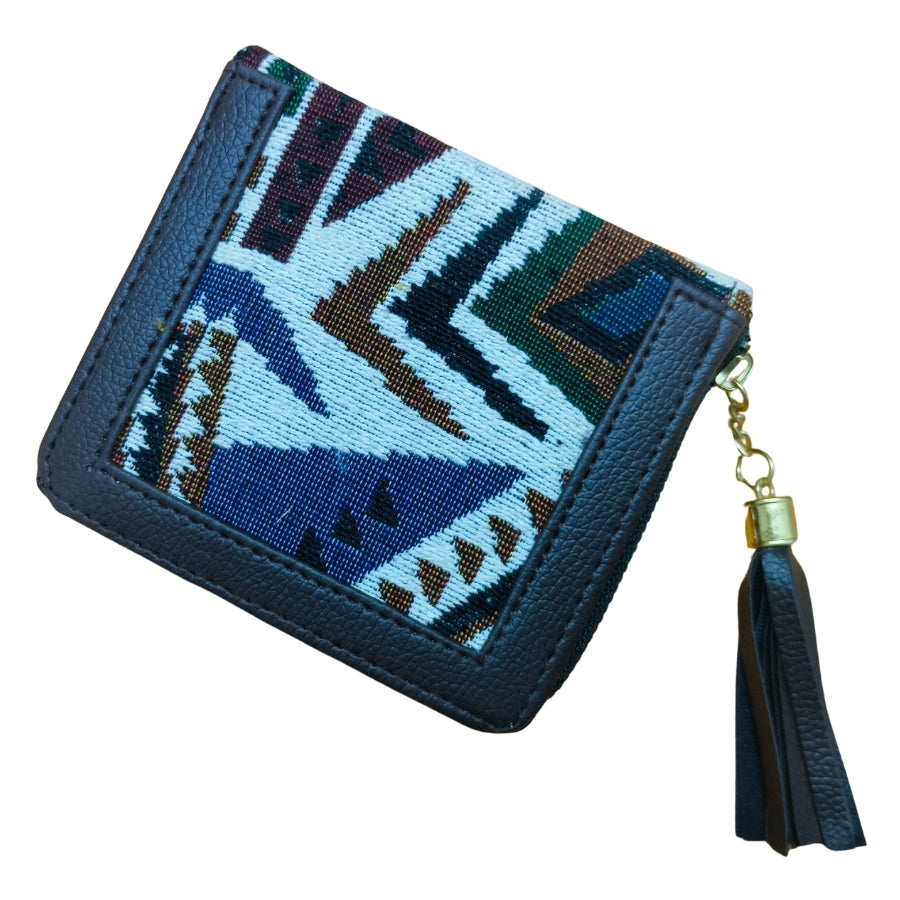 IndiaFx Everyday Chic Jacquard Wallet | Handmade with Love