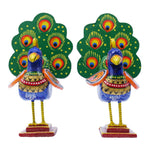 IndiaFx Handcrafted Kondapalli Pecock Set
