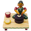 IndiaFx Handcrafted Etikoppaka Working Proffessional Set