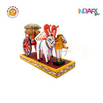 Handcrafted Kondapalli Bullock Cart  400-Year Heritage Wooden Art