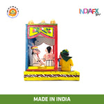 Indiafx Hand Crafted - Kondapalli Toy - Beautiful Marriage Mandapam