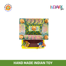Indiafx Hand Crafted - Kondapalli Toy - Beautiful Marriage Mandapam