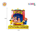 Indiafx Hand Crafted - Kondapalli Toy - Beautiful Marriage Mandapam