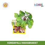 Handmade Kondapalli Ganapati and Muni Rishi  Showpiece For Home Decor
