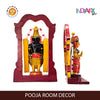Indiafx Handicrafts Kondapalli Lord Balaji Padmavathi Bommalu Set