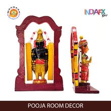 Indiafx Handicrafts Kondapalli Lord Balaji Padmavathi Bommalu Set