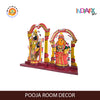 Indiafx Handicrafts Kondapalli Lord Balaji Padmavathi Bommalu Set