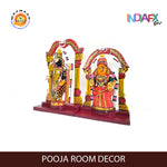 Indiafx Handicrafts Kondapalli Lord Balaji Padmavathi Bommalu Set