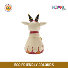 Indiafx Basava / Nandi / Cow - Statue or Toy. Handmade in Etikoppaka Style