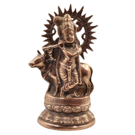 Krishna with Cow – Bring Home Love, Peace & Divine Joy