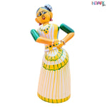 Kerala Natya Queen| Handcrafted Etikoppaka Showpiece