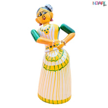 Kerala Natya Queen| Handcrafted Etikoppaka Showpiece