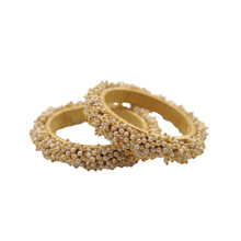 Pearl Beads Bangles Set | Ethnic Jewelry