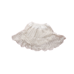 Handmade Crochet Skirt Women Boho Knit Skirt