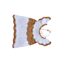Handmade Crochet Baby Top Colorful Knit Scutt Top