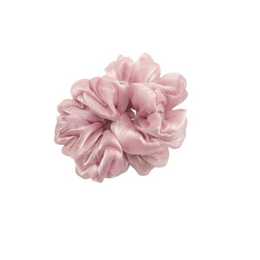 Satin Hair Scrunchies Set (3 Pieces)