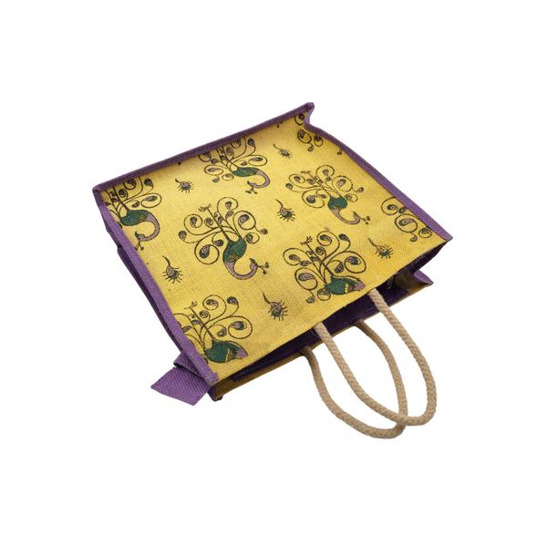Handmade Jute Hand Bag Aesthetic Tote for Daily Essentials