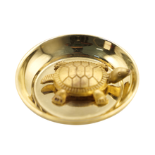 Turtle Decor Plate Artistic Tabletop Showpiece