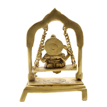 Brass Ganesha Uyyala Idol 800year Pembarthy Craft