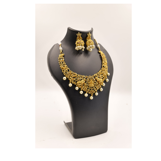 Temple Choker Necklace Set