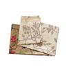 Mooga Cotton Saree Artistic Floral Design with Contrast Blouse