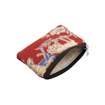 Kalamkari Cotton Small Purse – Handmade Zip Coin & Card Pouch