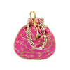 Handmade Potli Bag Embroidered Ethnic Drawstring Pouch