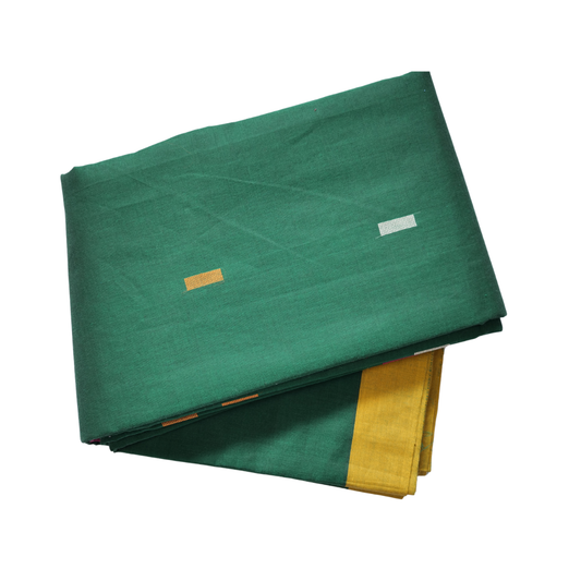 Kanchi Cotton Saree Minimal Elegance with Jamdhani Touch