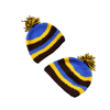 Handmade Woolen Baby Cap Colorful Striped Winter Hat