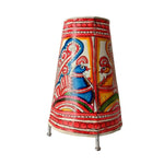 Goat Leather Lamp | Handcrafted & Colorful | 8 Inch