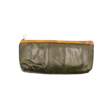 Compact Leather Zip Pouch | Mini Organizer Bag