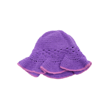 Handmade Woolen Cap Cute Winter Hat with Floral Touch