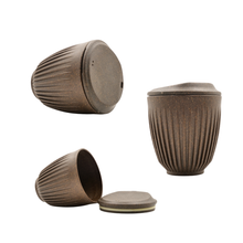 Eco Wheatgrass Coffee Tumbler Reusable Travel Cup with Lid