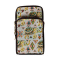 Ikkat Printed Cell Phone Sling Bag