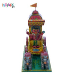 Handmade Kondapalli Ganapati Ratham Showpiece For Home Decor
