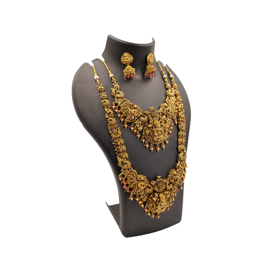 Temple Jewelry Haram Set | Lakshmi Design