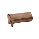 Premium Leather Pencil Pouch Stylish Zipper Stationery Case