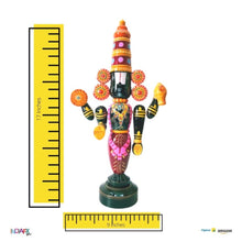 Wooden Lord Venkateshwara | Idol | Toy | Murthi - Made out of Ankudu Wood