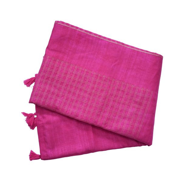 Mangalagiri Cotton Silk Saree Elegant Handwoven Style