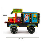 Handmade Kondapalli Lorry Showpiece 16 CM