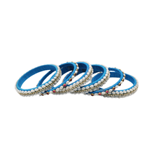 Handmade Bangles Set Silk Thread & Pearl Jewelry (Size 2.6)